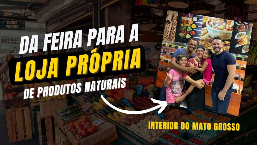 CLEBERFLIX #004| Da Feira para a Loja Própria  de Produtos Naturais