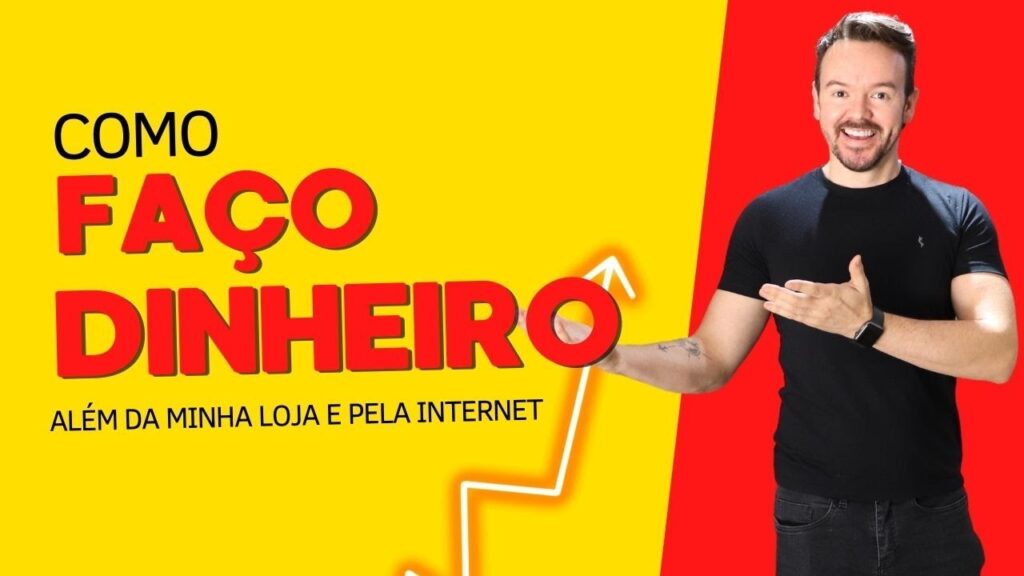 Como faço dinheiro pela internet além da minha loja - Cléber Brandão