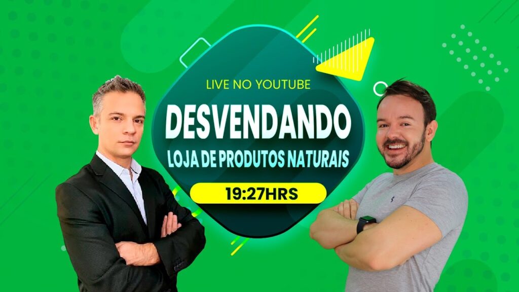 LIVE DE SEGUNDA #004: Cléber Brandão com Jonas Faria da Viver de Produtos Naturais