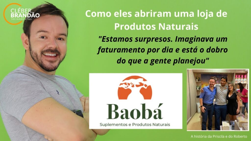 Como Eu Abri a Minha Loja De Produtos Naturais - Entrevista Com Priscila Da Baoba Suplementos