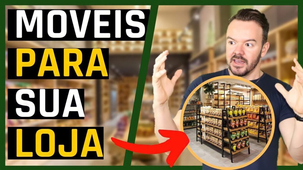 Qual tamanho ideal das prateleiras para uma loja de Produtos Naturais