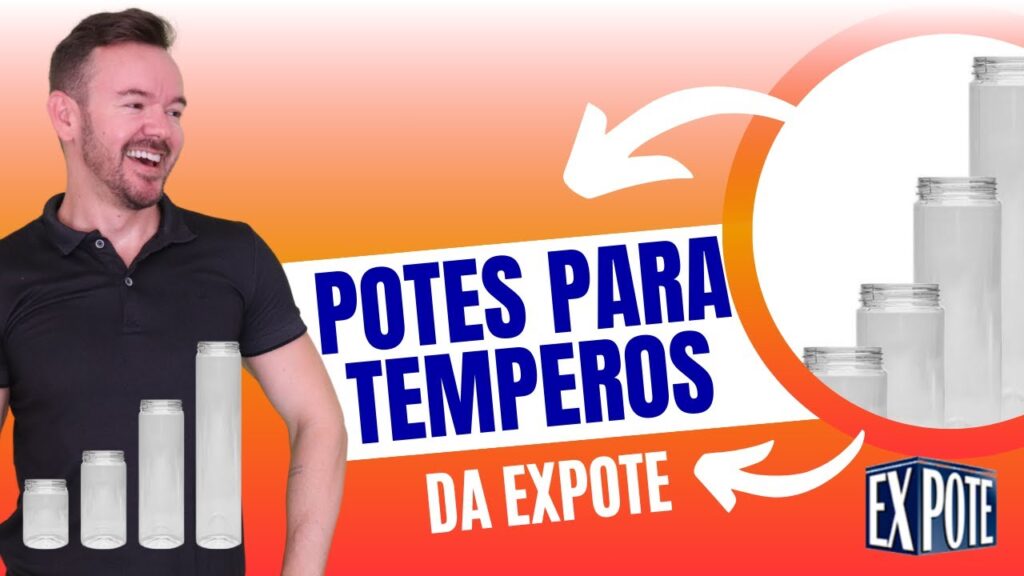 Potes e frascos para grãos e temperos